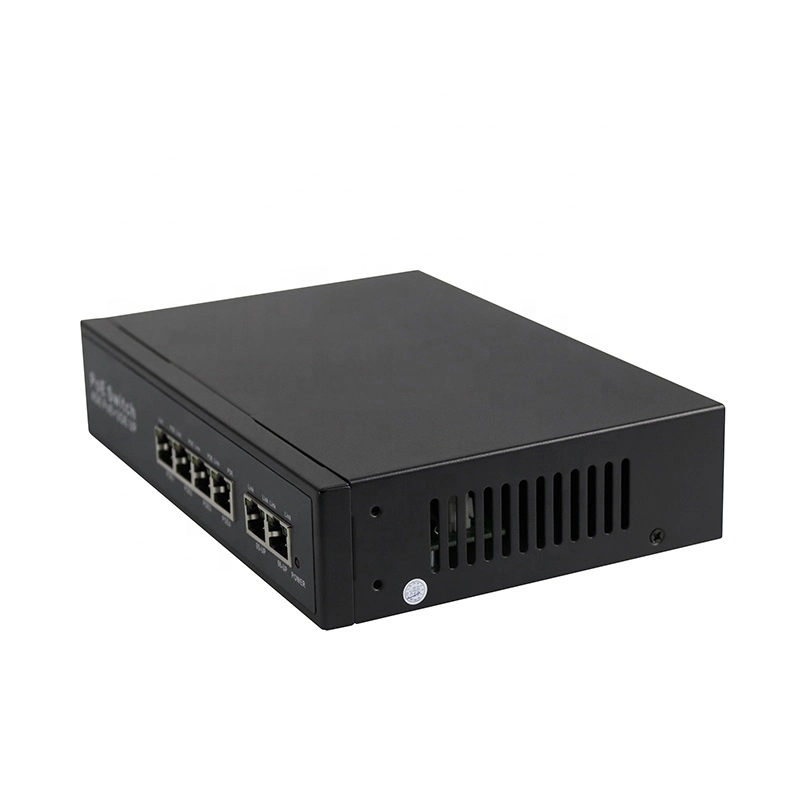 4ep+2e 시리즈 Poe 스위치 OEM ODM 100m 4 10/100Mbps Poe 포트 4